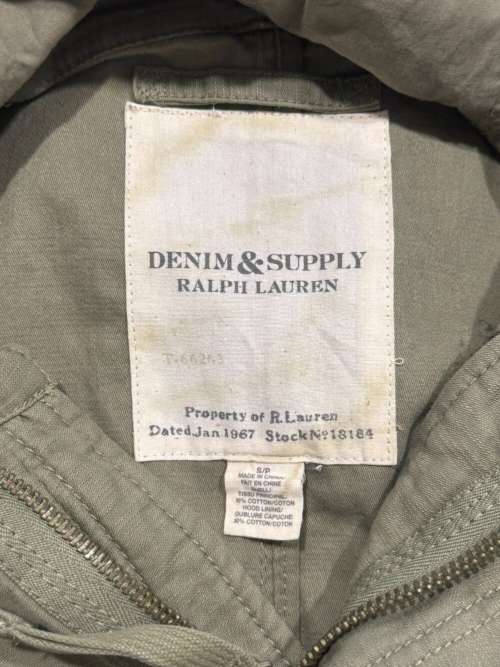 Ralph Lauren Denim & Supply M-51 Fishtail Parka 'Shoot Nothing But Picture' S - Picture 6 of 6